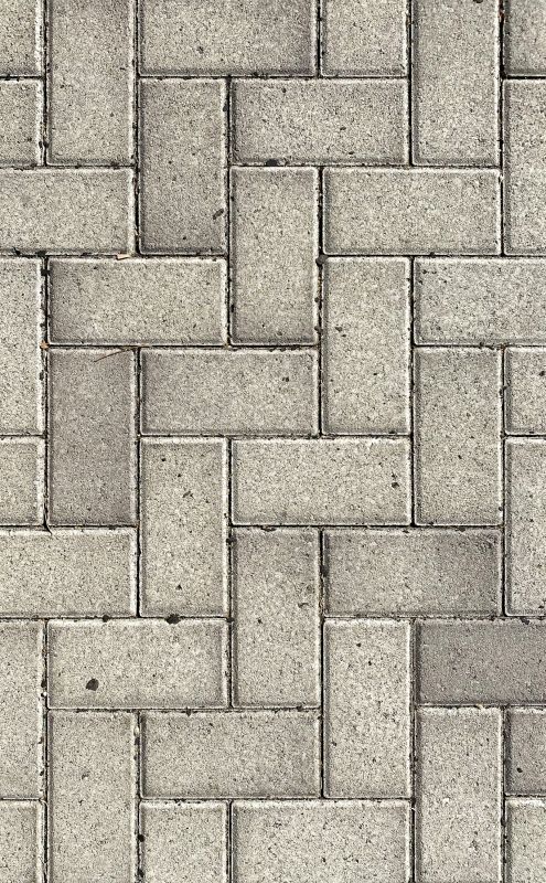 Patterned Paver Driveway