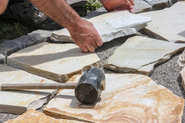 Cost of Stone Sidewalk Installation in Hilliard