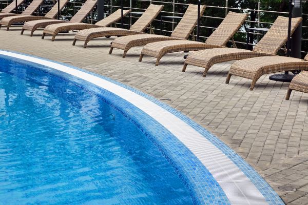 Cost of Poolside Hardscaping in Hilliard
