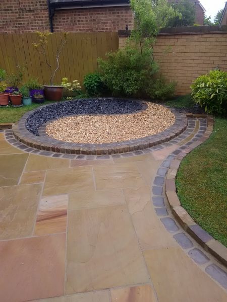 Cost of Sandstone Patio Installation in Hilliard